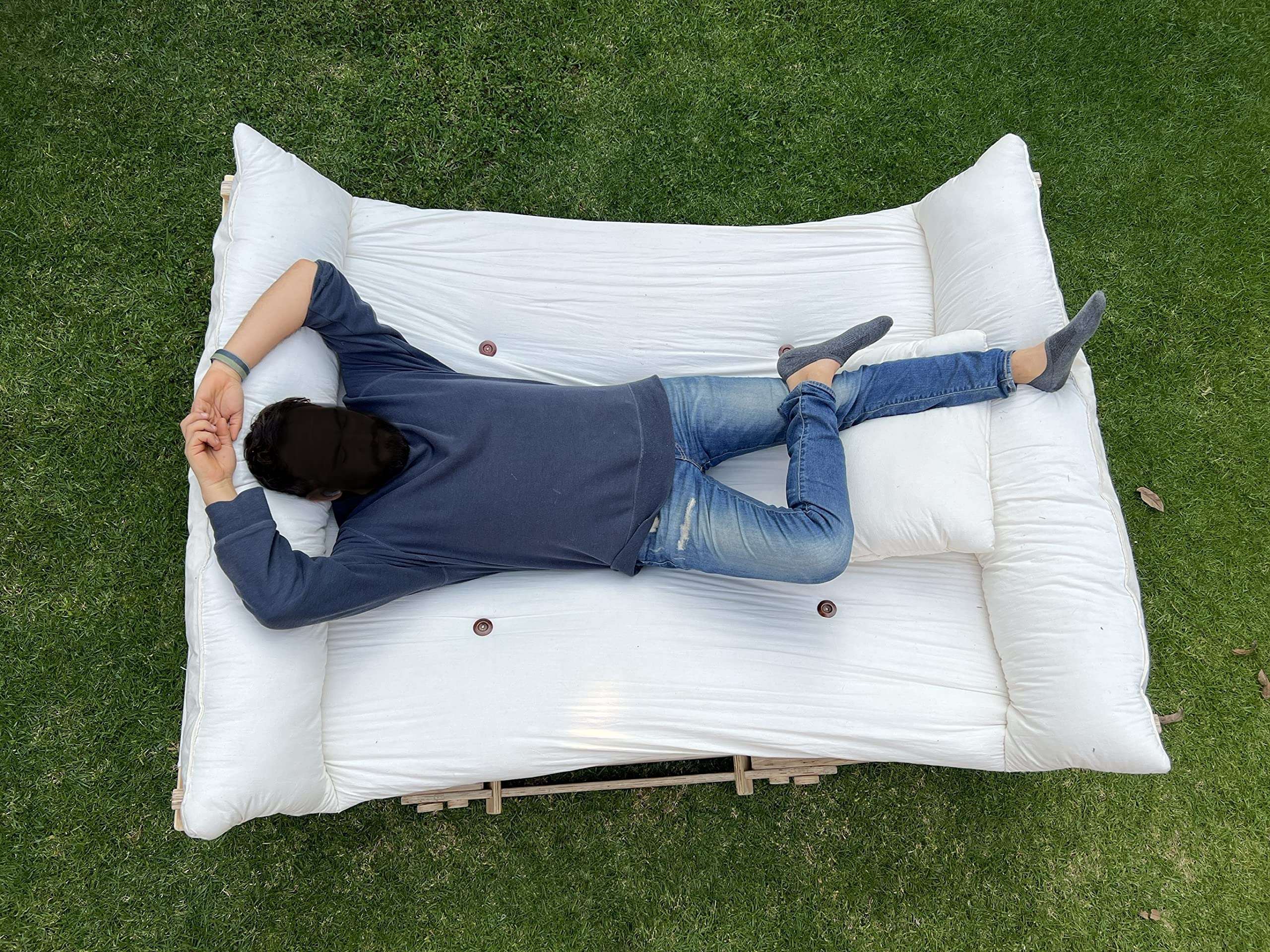 Hamaca Mecedora Matrimonial  (plegable) – Espacio para Compartir y Descansar