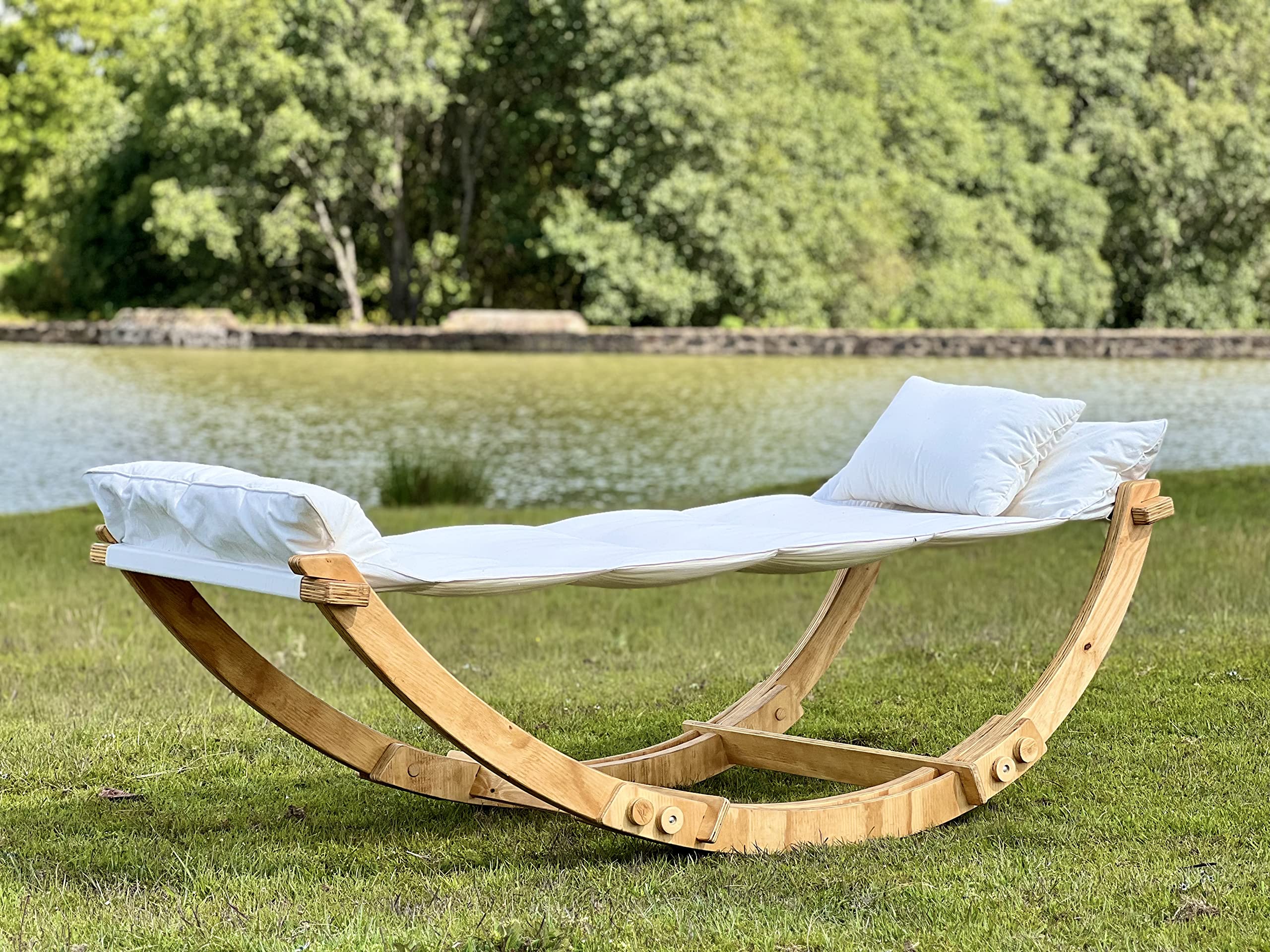Hamaca Mecedora Individual (Plegable) – Tu Espacio de Descanso